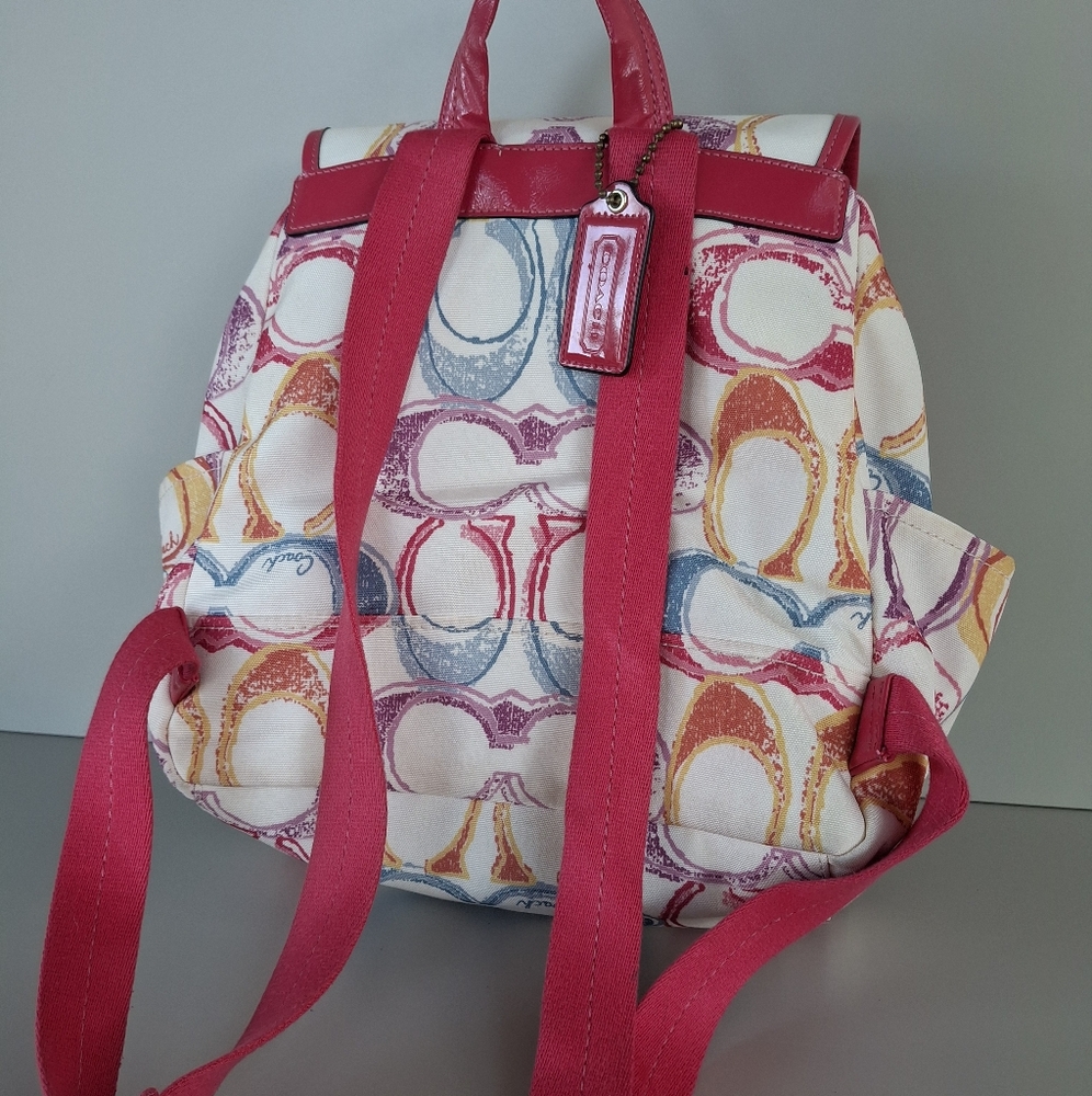 Coach Multicolor Backpack - Picture 5 of 15
